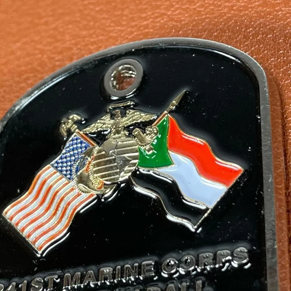 USMC Tun Tavern Bottle Opener Coin Dog Tag Marine Corps Birthday Ball‎ 052
